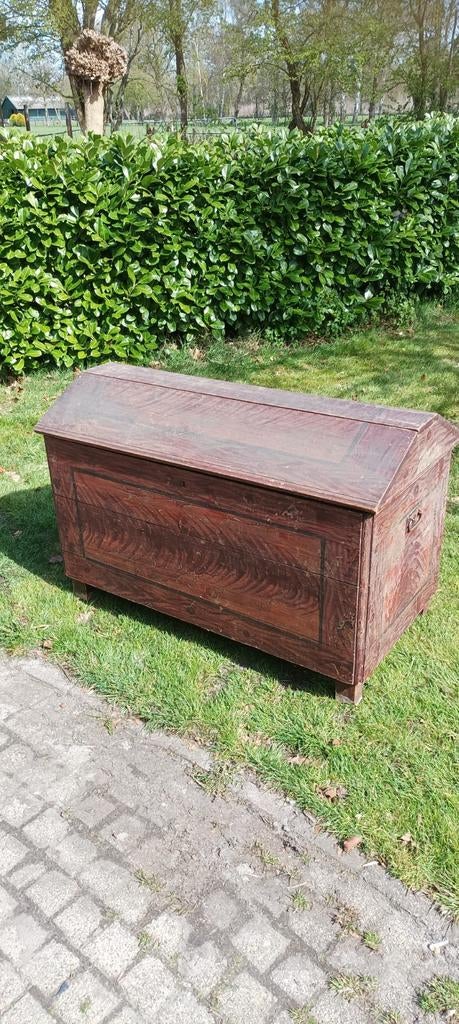 Grote scheeps kist, Ophalen of Verzenden, Gebruikt, 50 tot 100 cm, 50 tot 75 cm