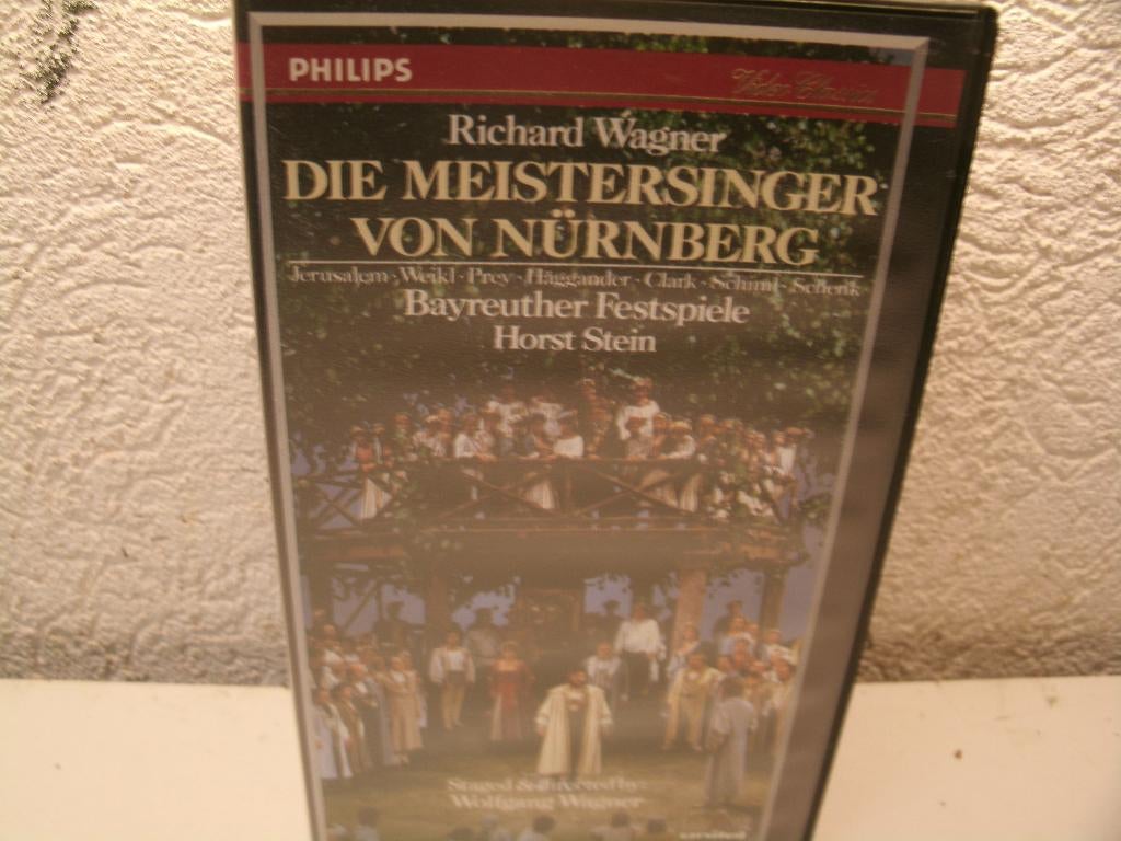 vhs 73b meistersinger von nurnberg 2 banden, Alle leeftijden, Ophalen of Verzenden, Gebruikt, Overige genres