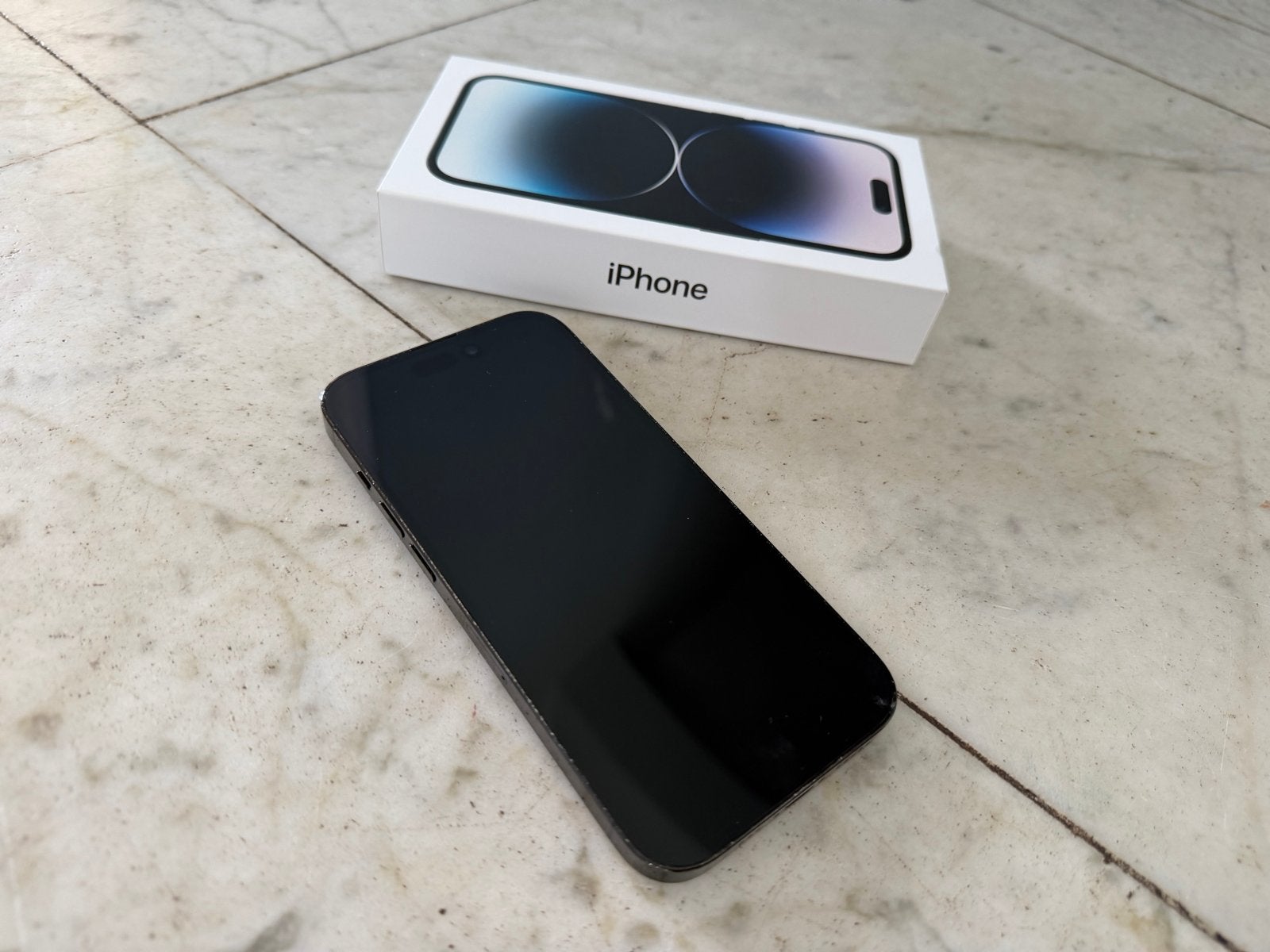 iPhone 14 Pro 256GB - zwart /  Space Black - Goede Staat, Telecommunicatie, Mobiele telefoons | Apple iPhone, 256 GB, Zwart, Ophalen of Verzenden