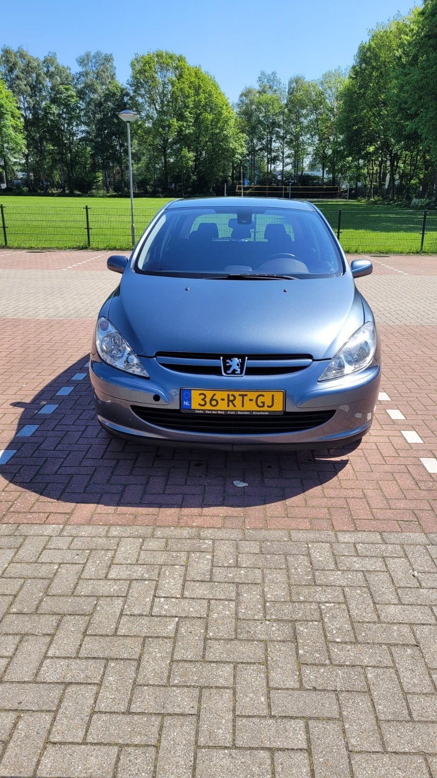 Peugeot 307 1.6 16V 5DR 2005 Grijs, Auto's, Voorwielaandrijving, 4 cilinders, 635 kg, Handgeschakeld
