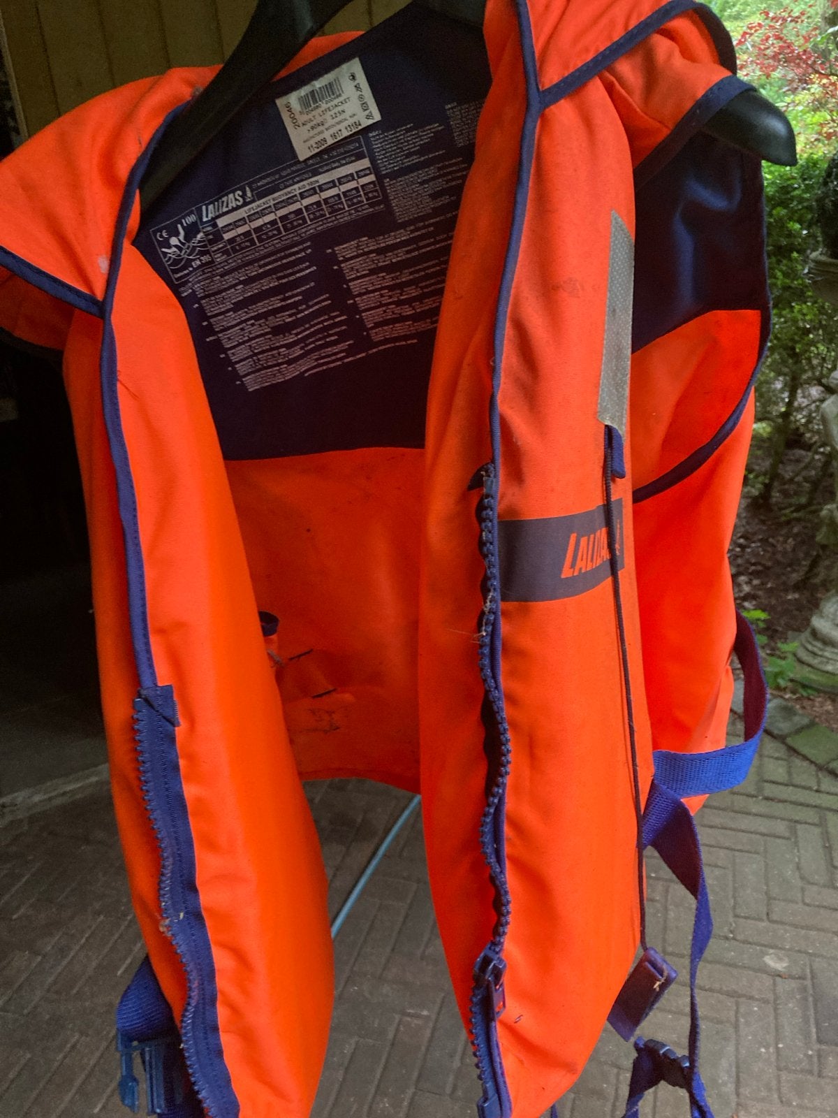 Lalizas reddingsvest 100N, >90kg, Watersport en Boten, Ophalen of Verzenden, Zo goed als nieuw, Dame of Heer, Reddingsvest of Zwemvest