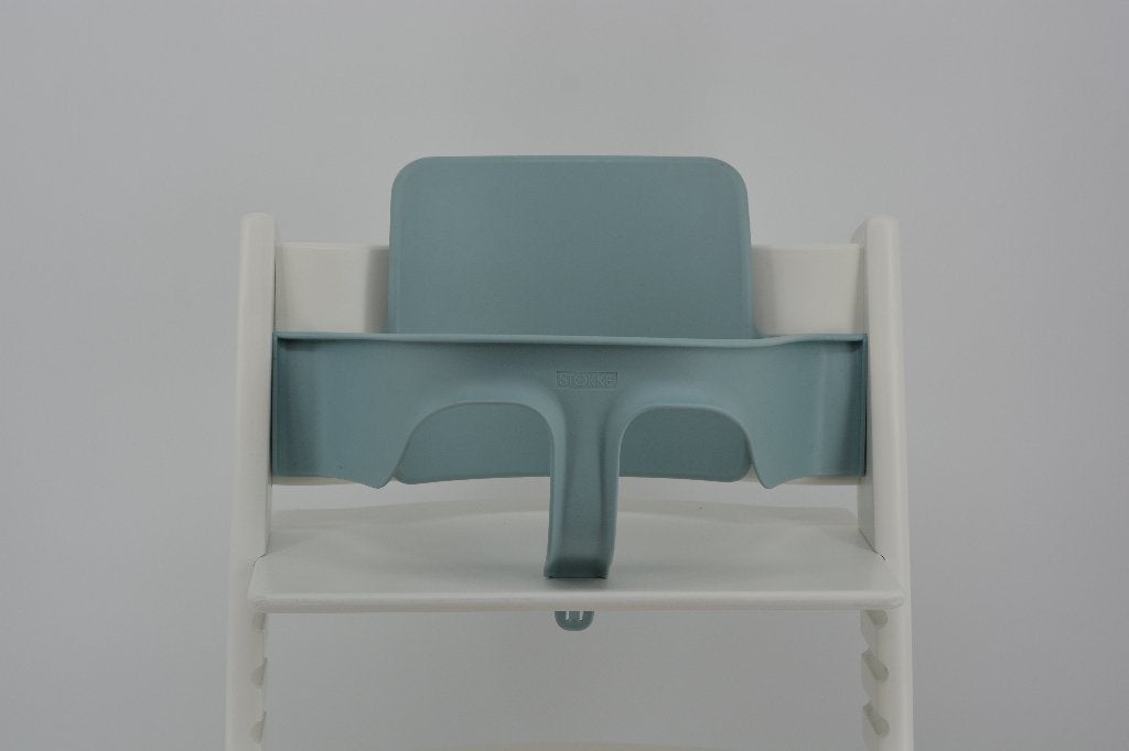 Stokke Trip Trap Aqua Blauw – trip trap stoel, Kinderen en Baby's, Verzenden, Gebruikt, Meegroeistoel, Aanschuifbaar