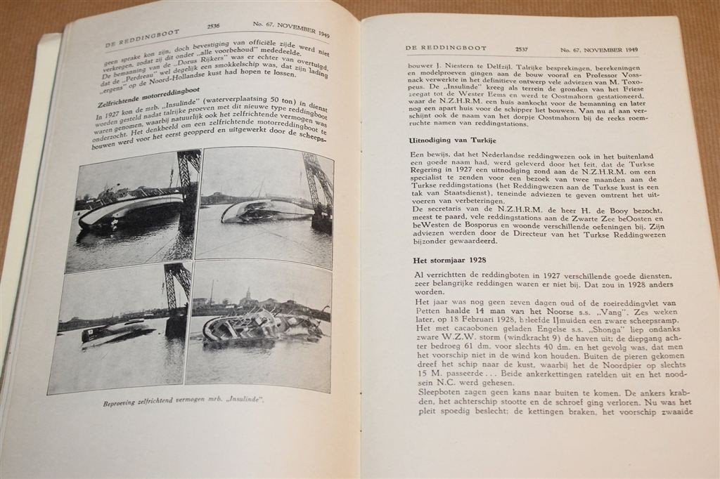 De Reddingboot — Reddingsmaatschappij 1949 [Zeldzaam], Verzamelen, Scheepvaart, Gebruikt, -, -, Ophalen of Verzenden
