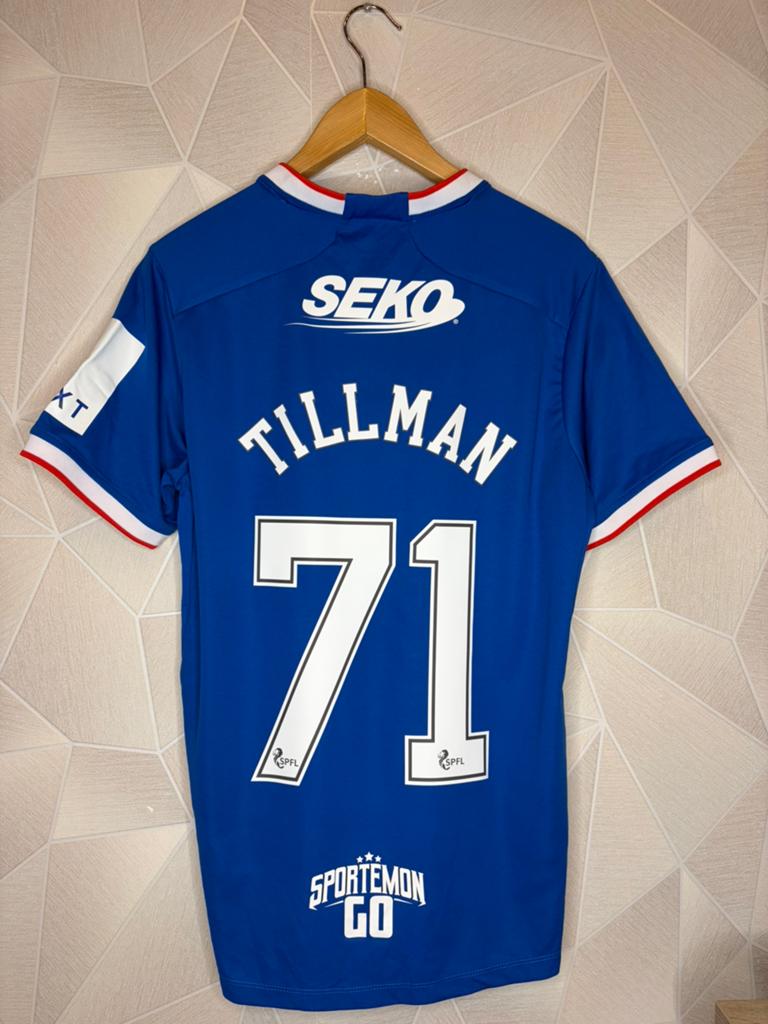 Rangers FC Thuis 2022/2023 Tillman, Shirt, ., Zo goed als nieuw, .