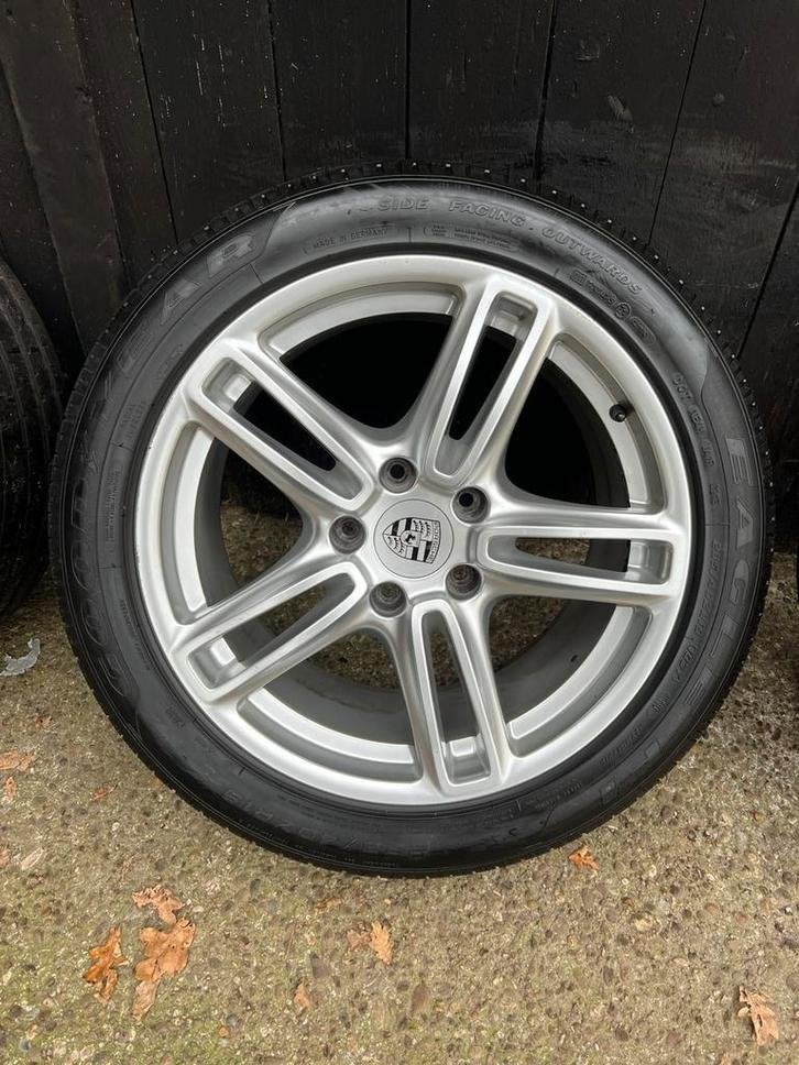 Originele Porsche Panamera 970 turbo velgen 19? breedset, Gebruikt, 285 mm, Banden en Velgen, Niet ingevuld