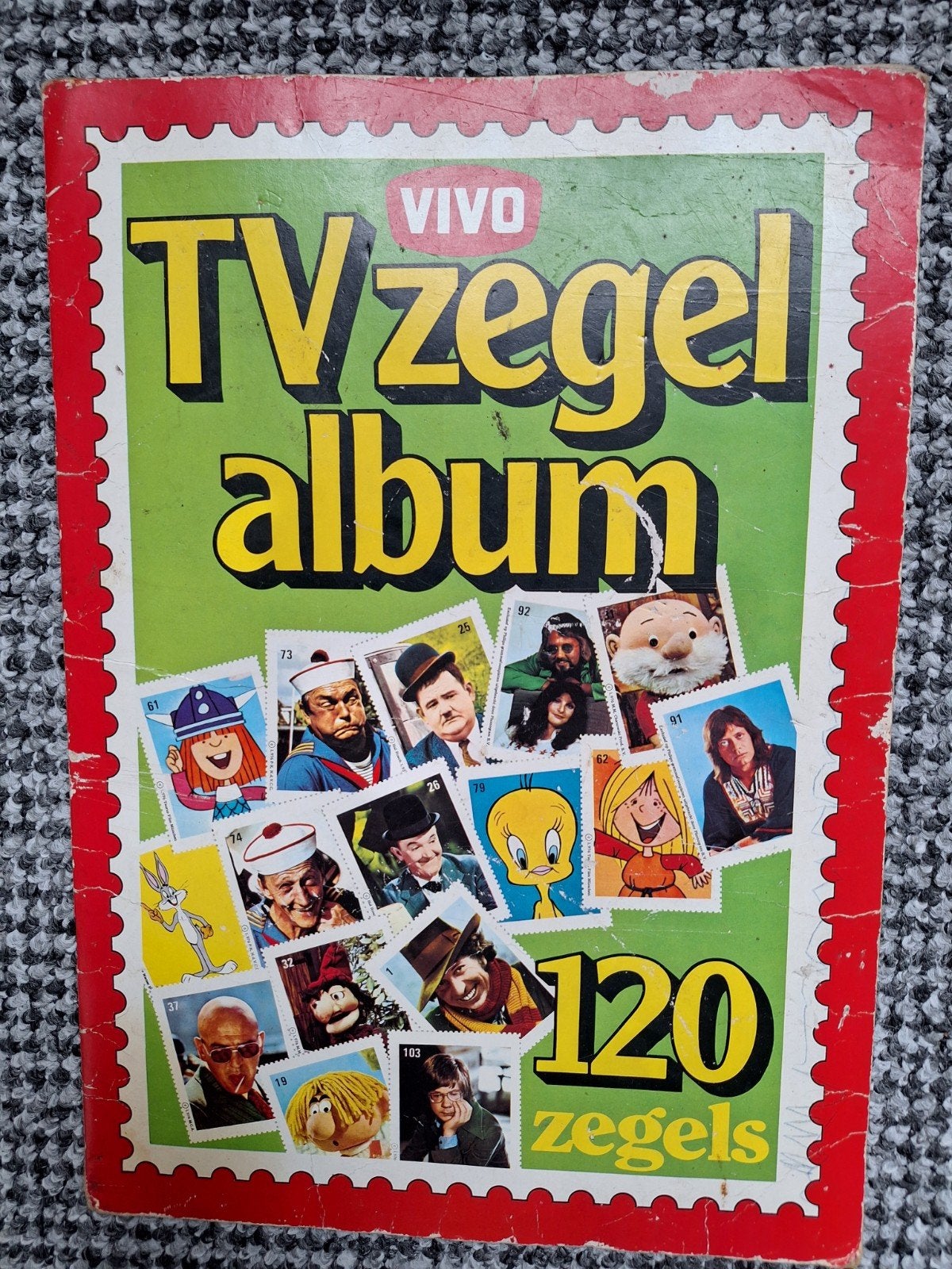 Het TV Zegelalbum van de VIVO., Ophalen of Verzenden, Zo goed als nieuw