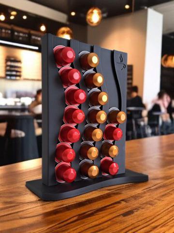 Design Koffiecuphouder (Nespresso) Organisch Golvend Ontwerp, Ophalen of Verzenden, Nieuw