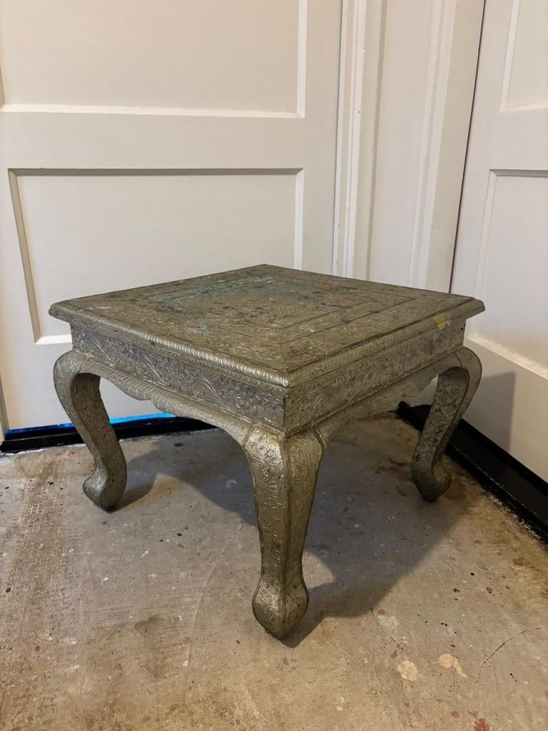 Bijzettafel uit India, Ophalen, Minder dan 45 cm, Minder dan 55 cm, Gebruikt