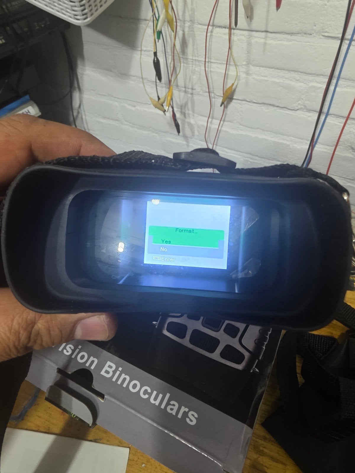 Digitale Nachtkijker Verrekijker met HD Opnamefunctie, Audio, Tv en Foto, Minder dan 8x, Overige typen, Nieuw, Ophalen of Verzenden