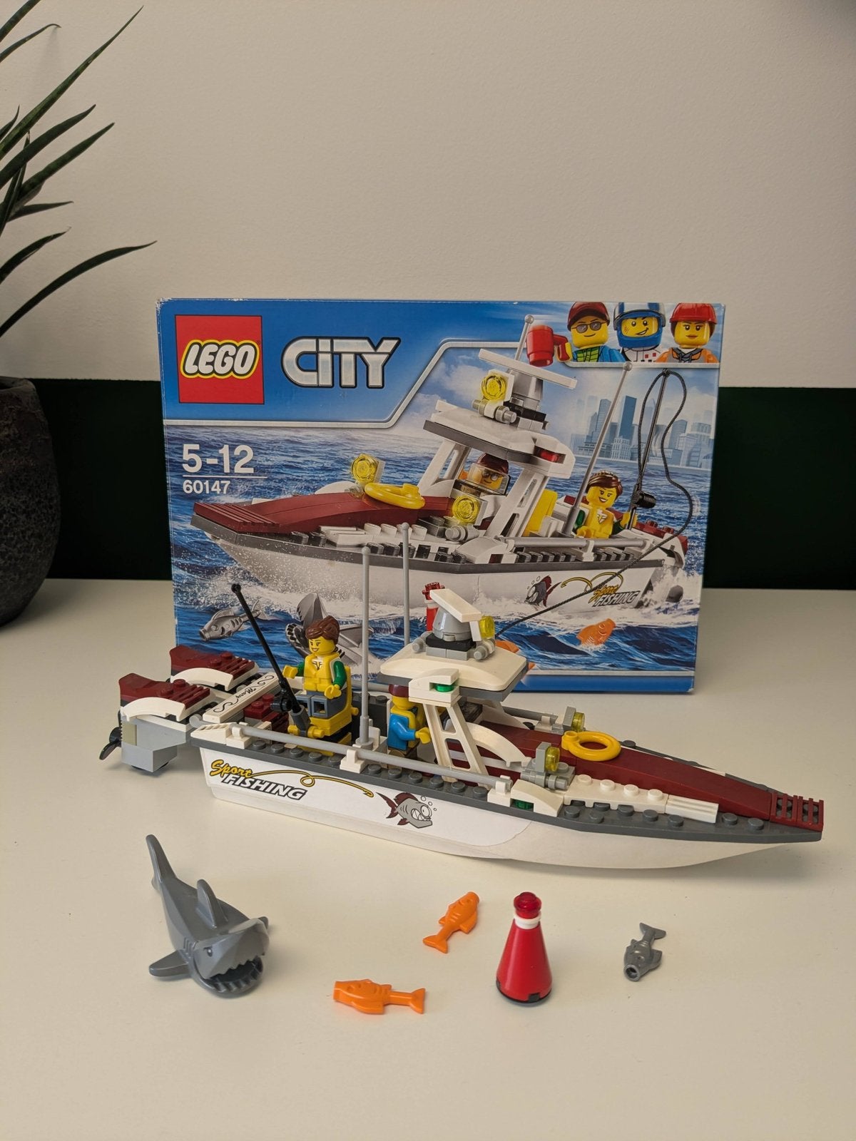 Lego city 60147 met boekje en doosje, Gebruikt, Ophalen of Verzenden, Lego, Inclusief doos
