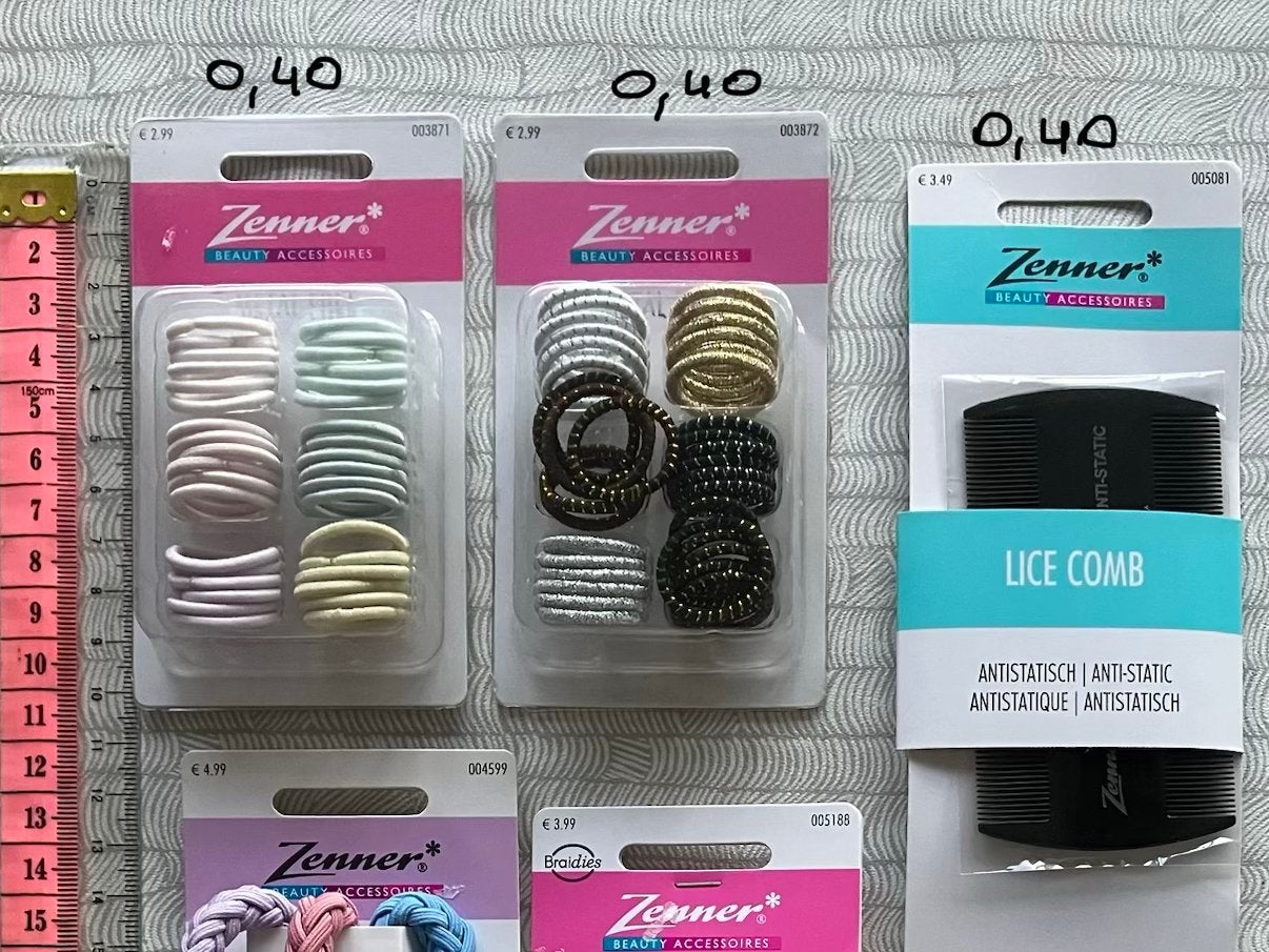 Haar elastiekjes steldjes diadeem nw, Ophalen of Verzenden, Nieuw
