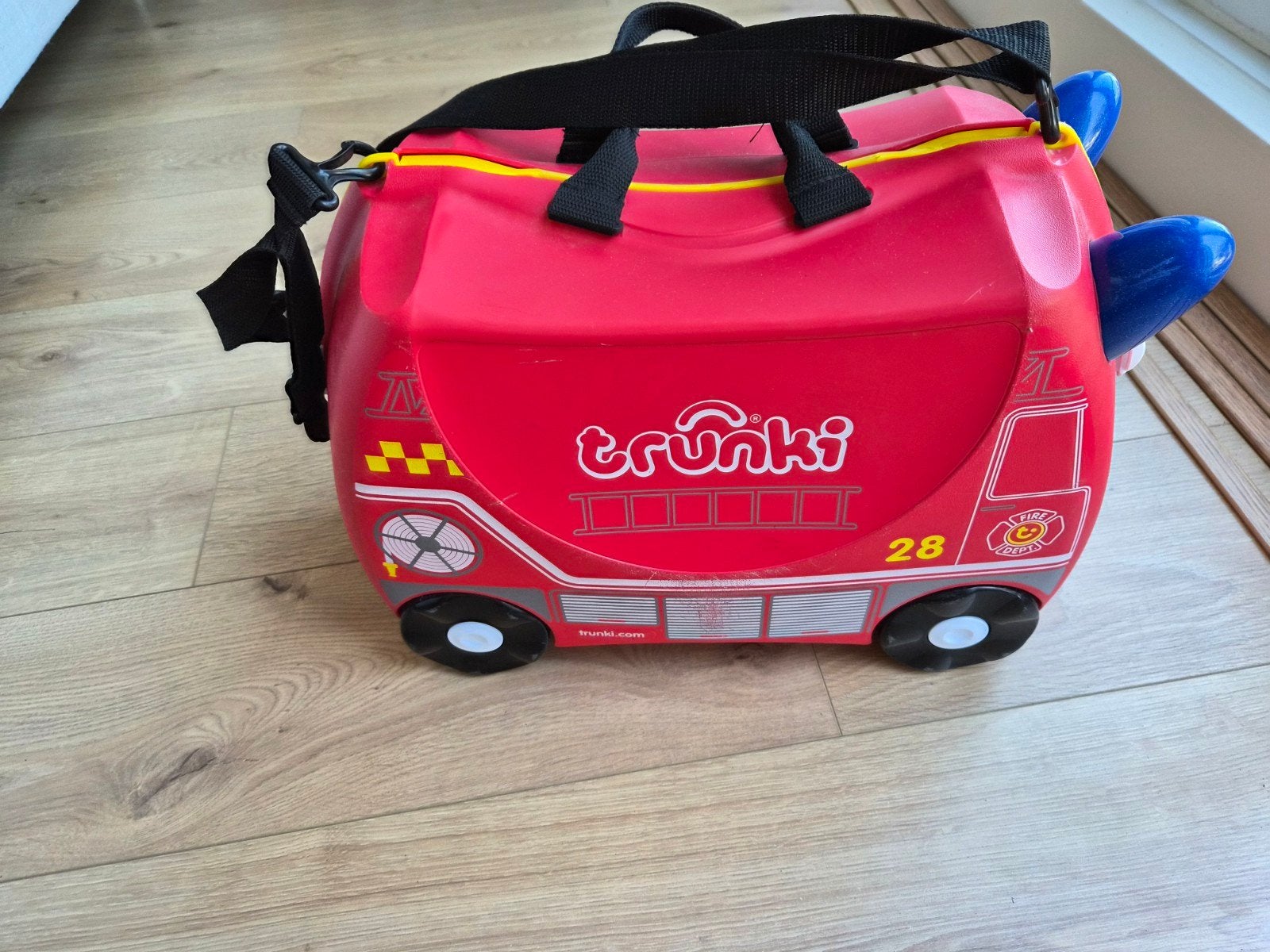 Trunki brandweer reiskoffertje, Ophalen, Zo goed als nieuw