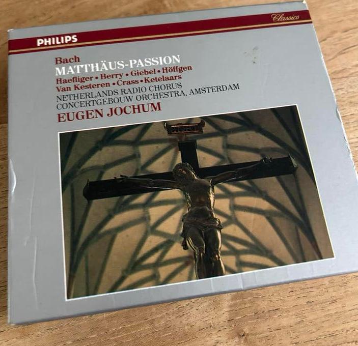 Bach: Matthäus-Passion - Eugen Jochum (Philips Classics, Ophalen of Verzenden, Barok, Gebruikt, Vocaal