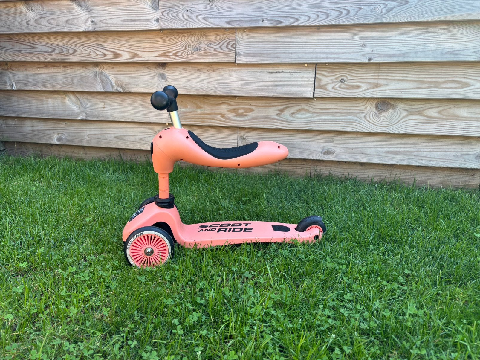 Scoot & Ride  step Highwaykick 1 - Peach, Kinderen en Baby's, Ophalen, Zo goed als nieuw, Overige typen