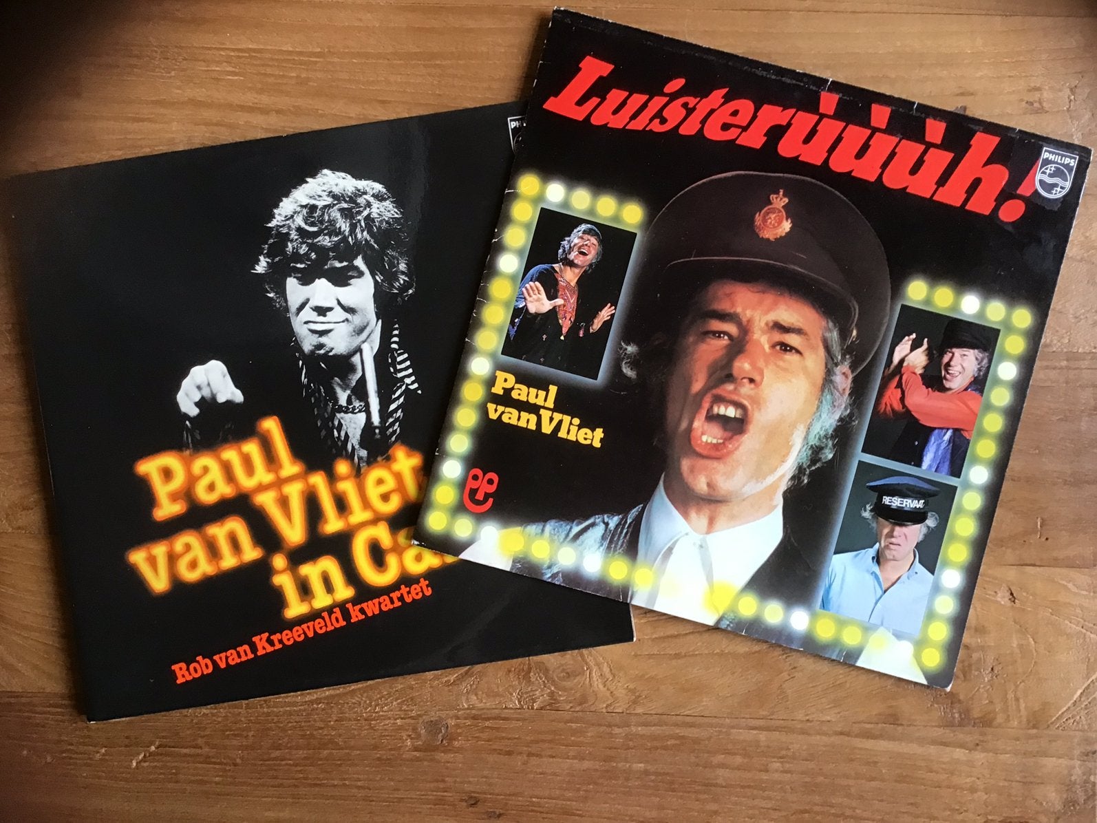 3 LP’s van Paul van Vliet.Theater Carré 1976, Ophalen of Verzenden, Zo goed als nieuw, Dubbel-LP