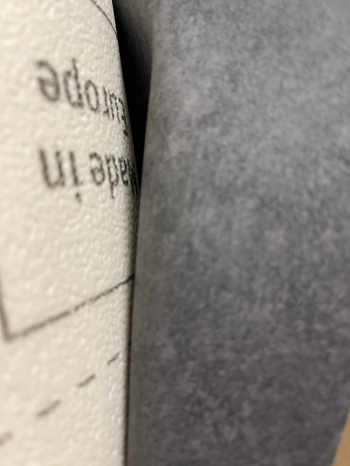 Restant vinyl antraciet 4 mm - 189 x 350 cm, Ophalen, Nieuw, Grijs, 5 tot 10 m²