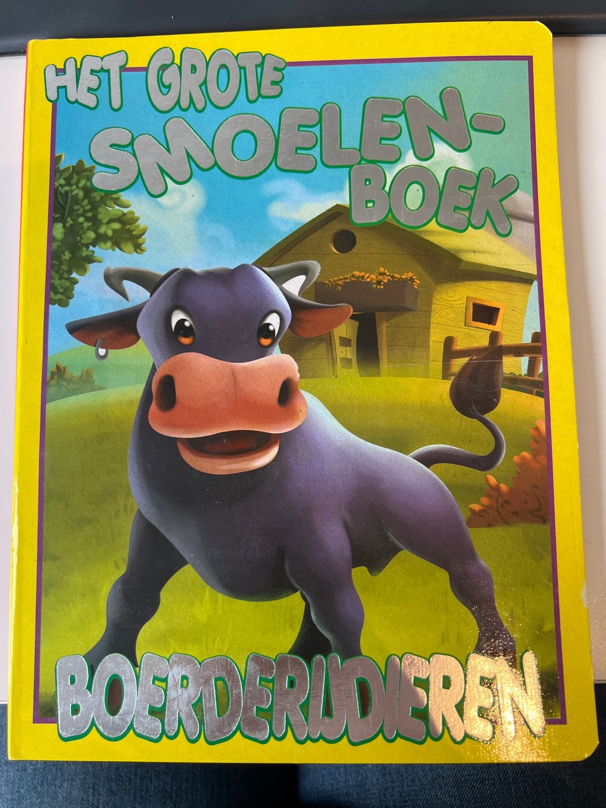 Het Grote Smoelenboek Boerderijdieren - Uitklapboek, Boeken, Ophalen of Verzenden, Zo goed als nieuw, Uitklap-, Voel- of Ontdekboek
