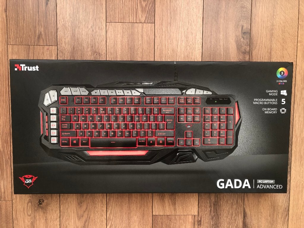 Gaming Toetsenbord - Trust GXT 285 Gada, Computers en Software, Toetsenborden, Nieuw, Gaming toetsenbord, Ophalen of Verzenden