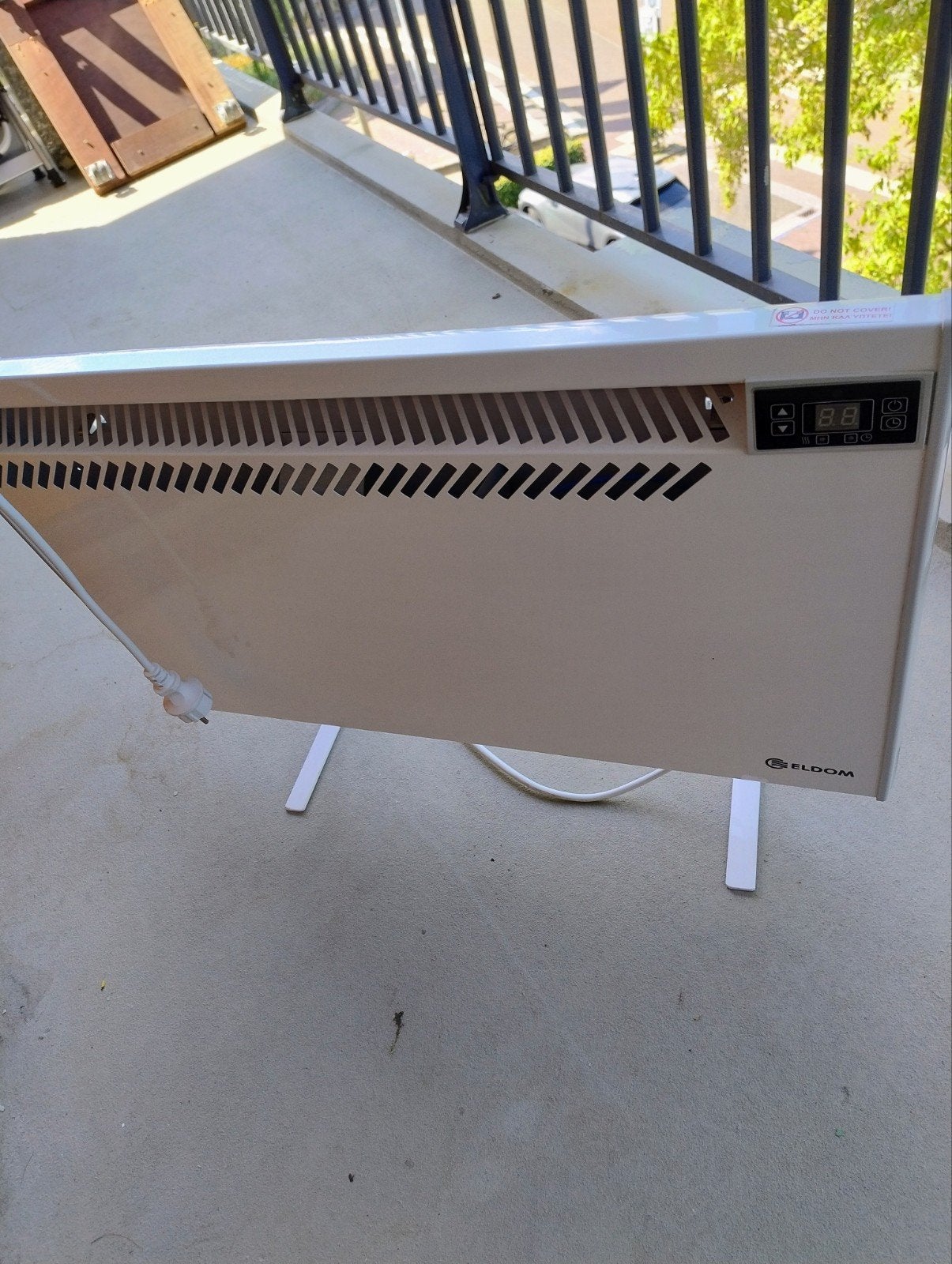 Eldom Convector Kachel - Elektrische Verwarming, Ophalen, Verwarmen, Minder dan 60 m³, Timer