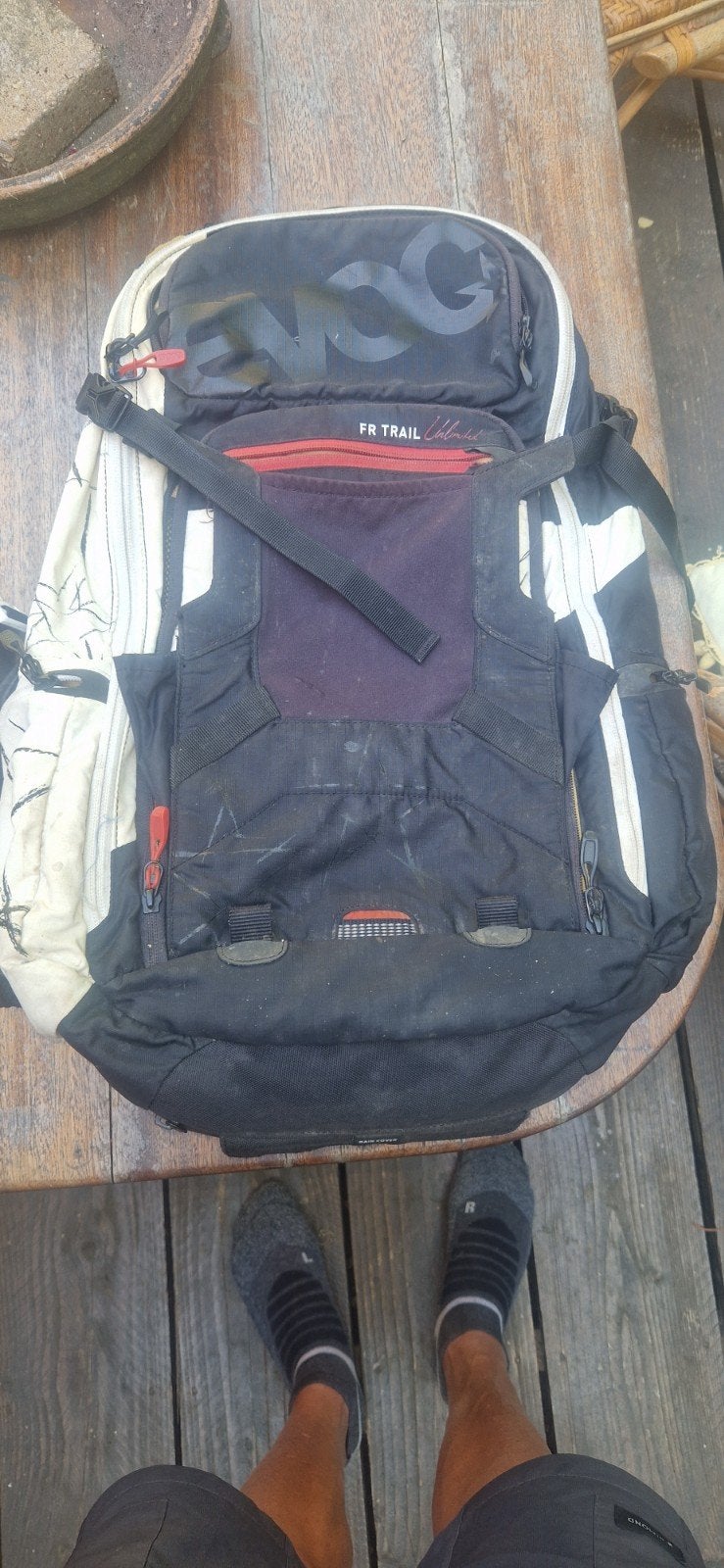 Rugzak EVOC FR trail unlimited, Ophalen of Verzenden, Gebruikt