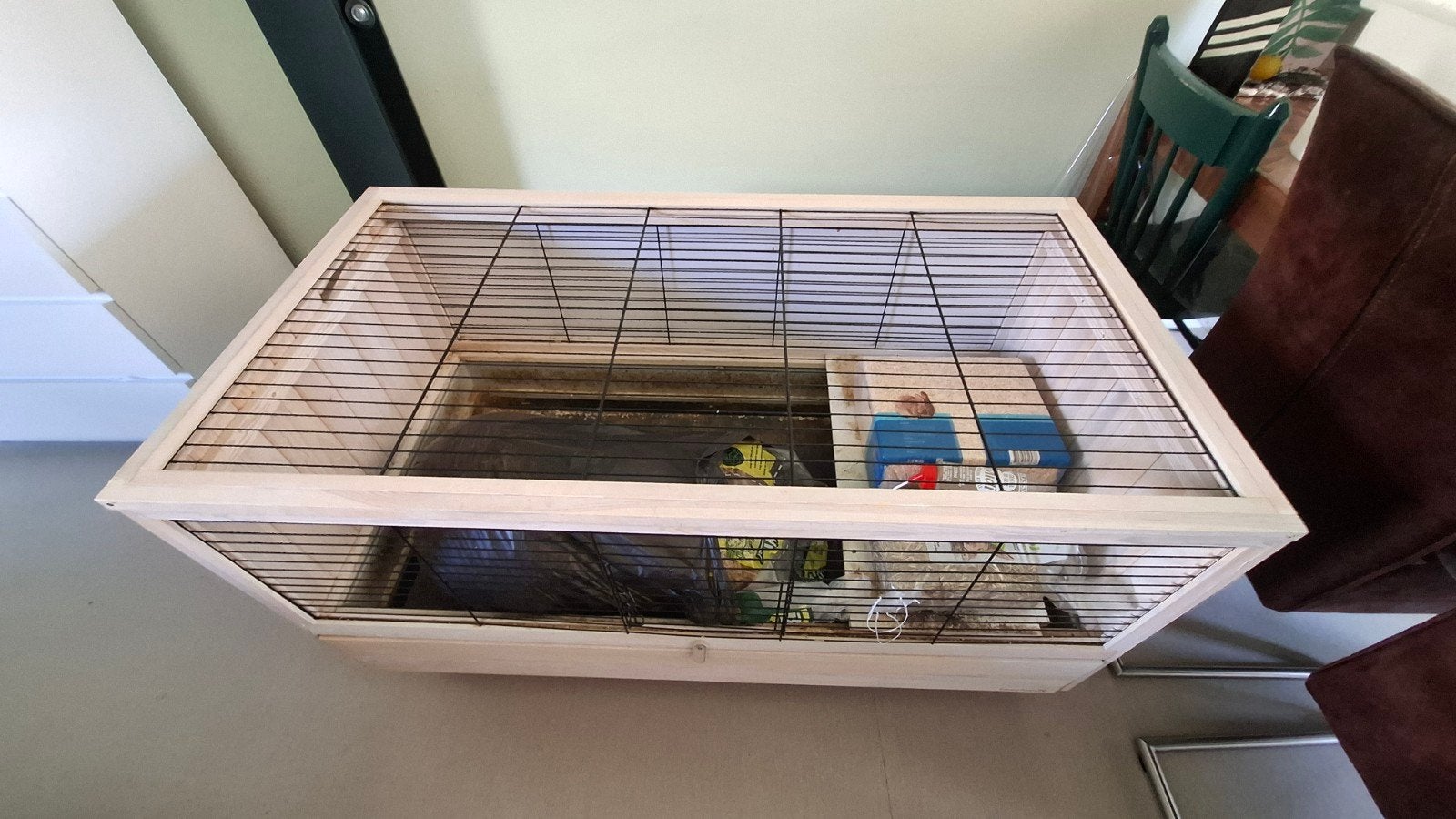 Mooi hok voor cavia's of konijnen, Dieren en Toebehoren, Ophalen, 60 tot 90 cm, Cavia, Hok