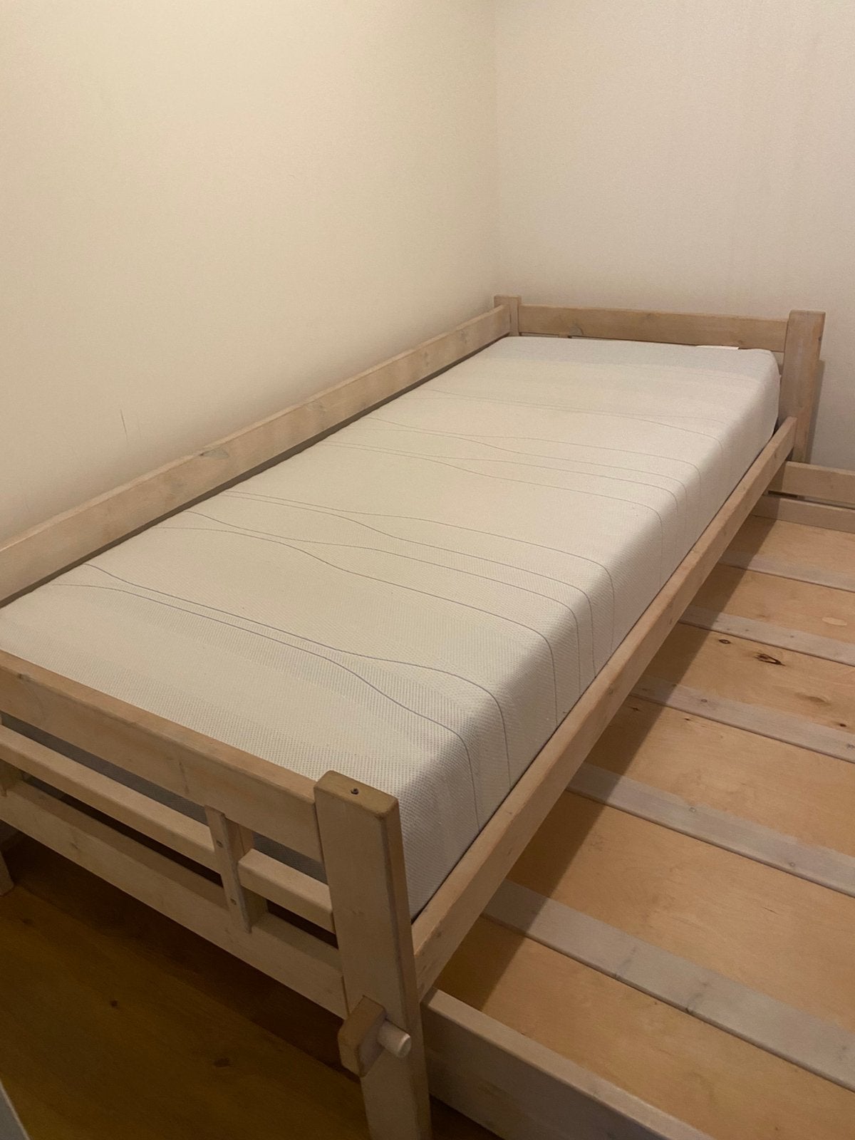 M-Line matras 90x200 Slow Motion IV, 90 cm, Eenpersoons, Wit, Ophalen of Verzenden
