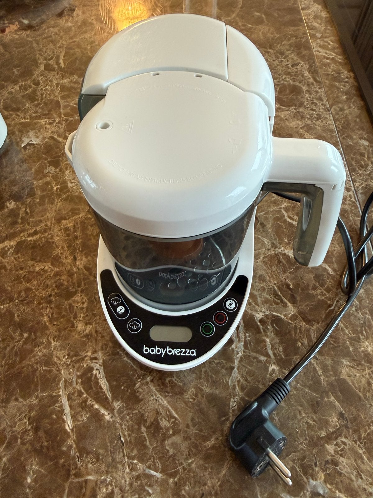 Baby Brezza Food Processor - Stomen en Blenden, 1 tot 2 liter, Ophalen of Verzenden, Gebruikt, 1 snelheid