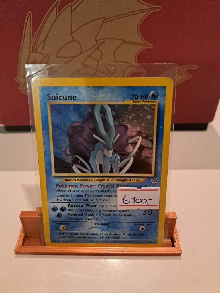 Suicune 14/64 neo revalation	 € 100,00, Hobby en Vrije tijd, Verzamelkaartspellen | Pokémon, Ophalen of Verzenden, Zo goed als nieuw
