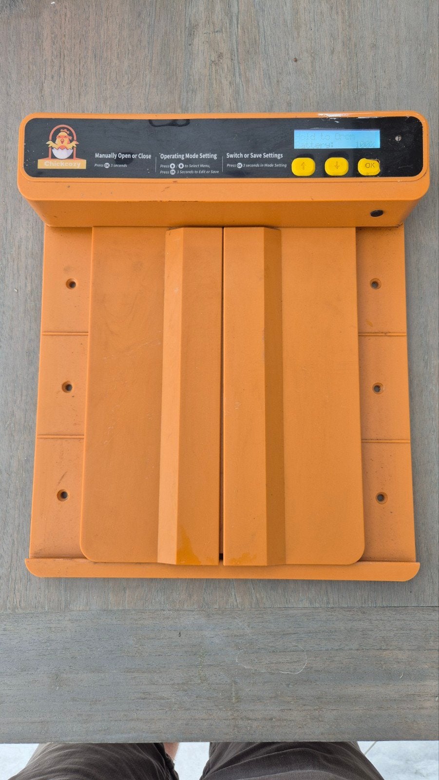 Kippenluik automatisch, Dieren en Toebehoren, Ophalen of Verzenden, Kippenhok of Kippenren