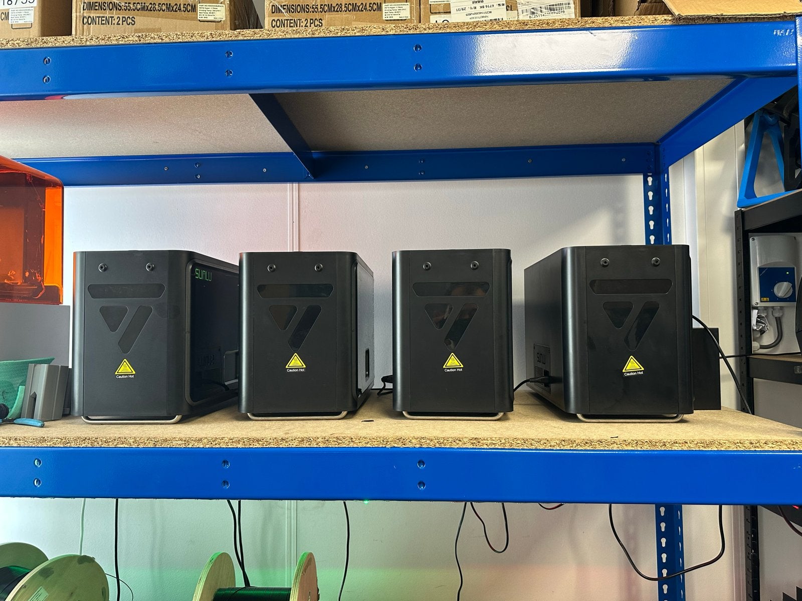 Sunlu FilaDryer S4 Filament Droger - Zo goed als nieuw, Computers en Software, 3D Printers, Ophalen of Verzenden, Zo goed als nieuw