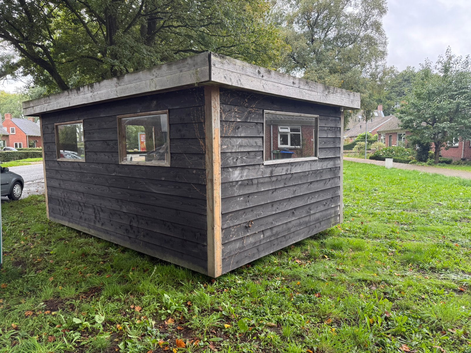 Te koop houten berging Garage 5x3,5 m. Groningen Engelbert, Huizen en Kamers