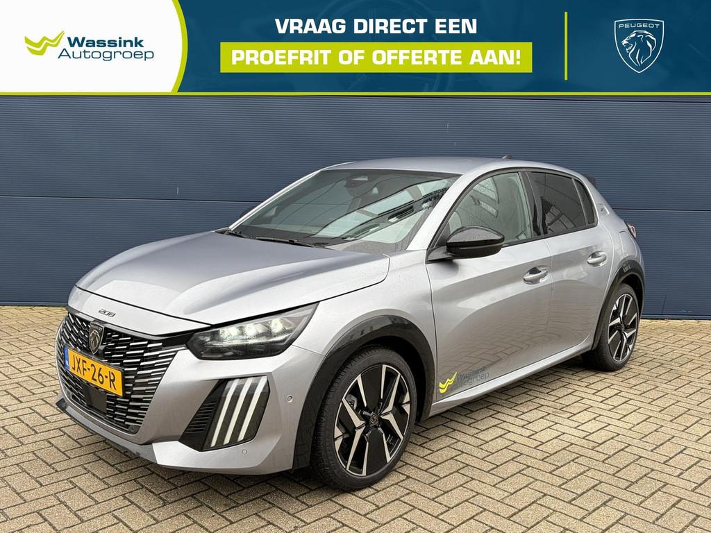Peugeot 208 1.2 Hybrid 110 e-DCS6 GT | Navigatie | Parkeerca, Auto's, Peugeot, Bedrijf, Te koop, Centrale vergrendeling, Digitale radio-ontvangst