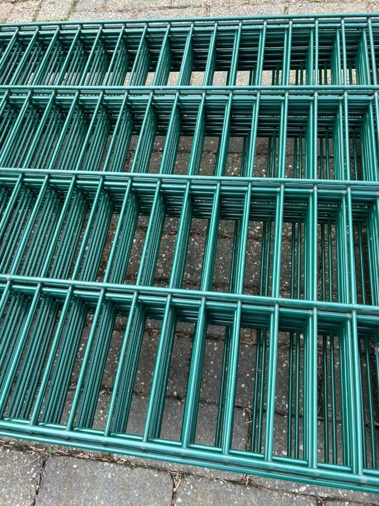 Dubbelstaafmatten pakket 25m 6-5-6 203x251 nieuw incl. palen, 7582CR, Hekwerk Centrale Twente, Nieuw, Tuinhek