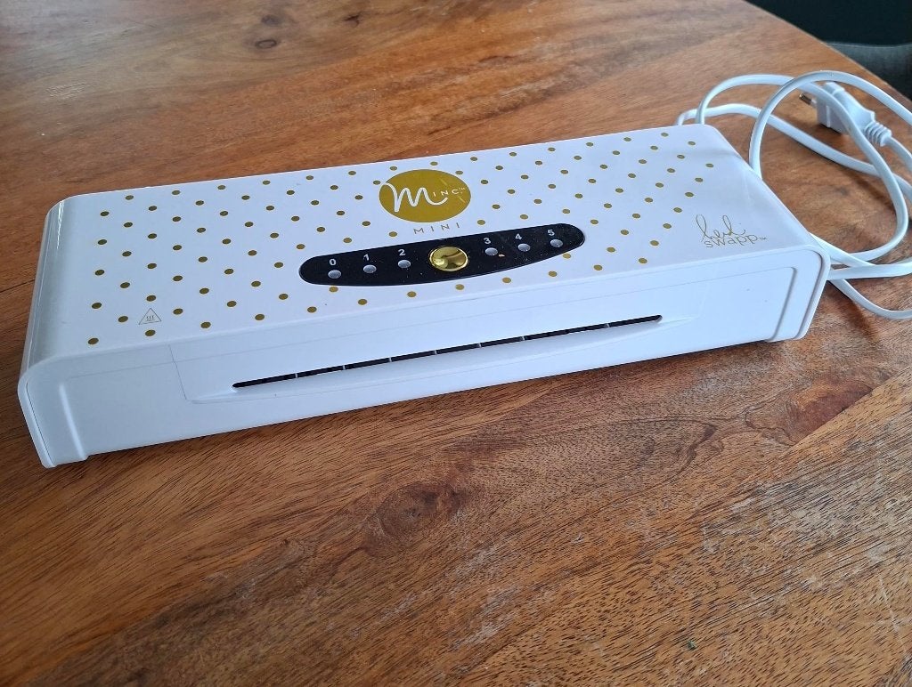 Minc mini hot foil tranfer, Ophalen of Verzenden, Zo goed als nieuw, Machine, Elektrisch