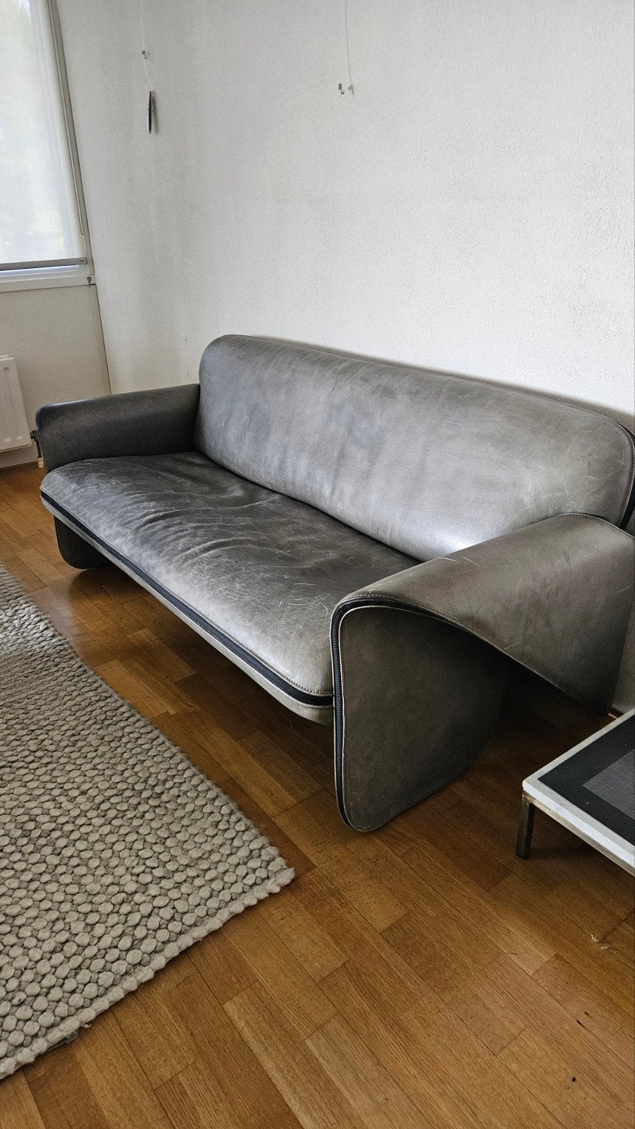 De Sede DS-125 Tweezitsbank - Gerd Lange (1978), Ophalen, Vintage, Mid-century Modern, Design Klassieker, Gebruikt, 150 tot 200 cm