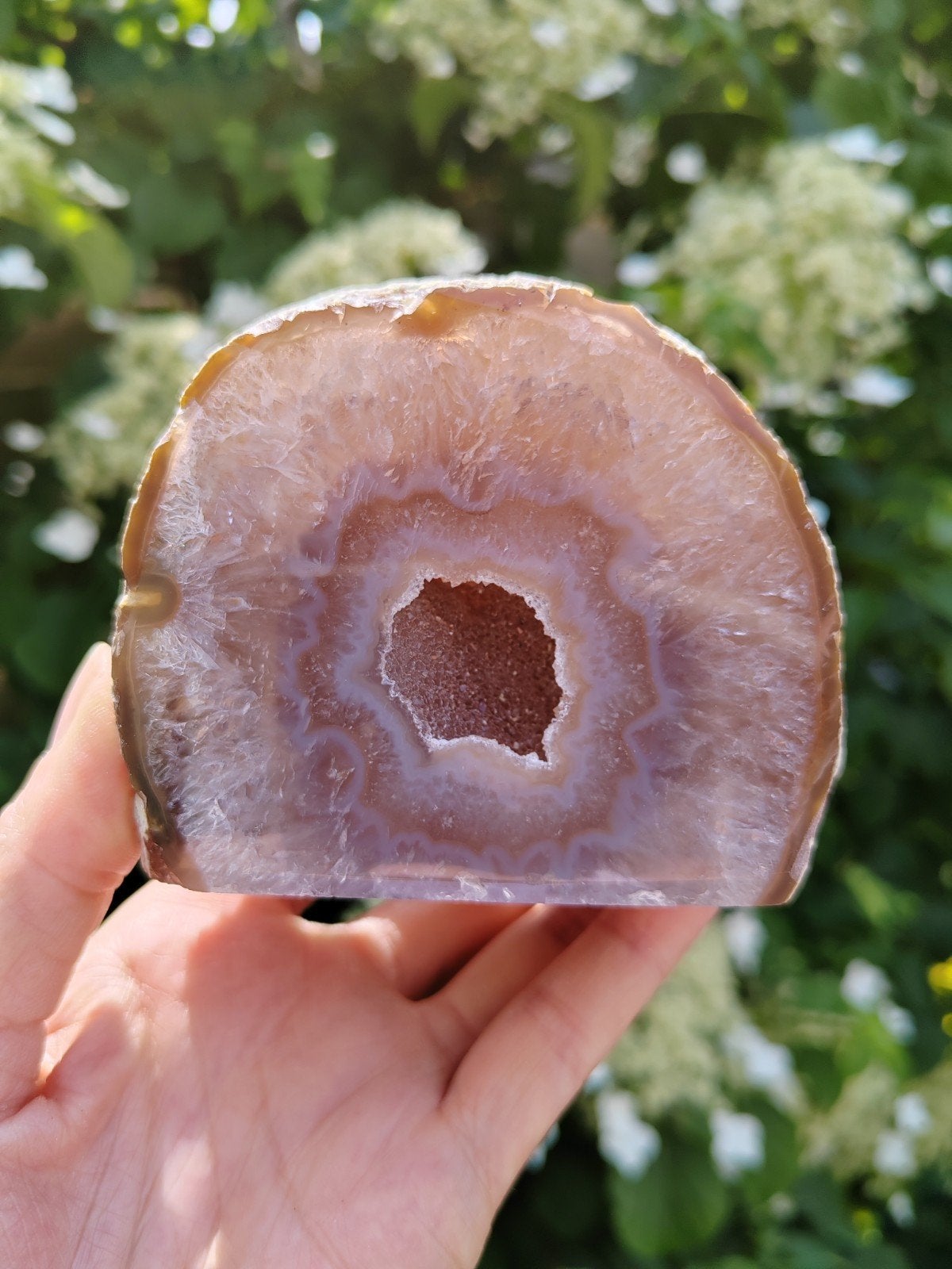Agaat geode, Ophalen of Verzenden, Mineraal