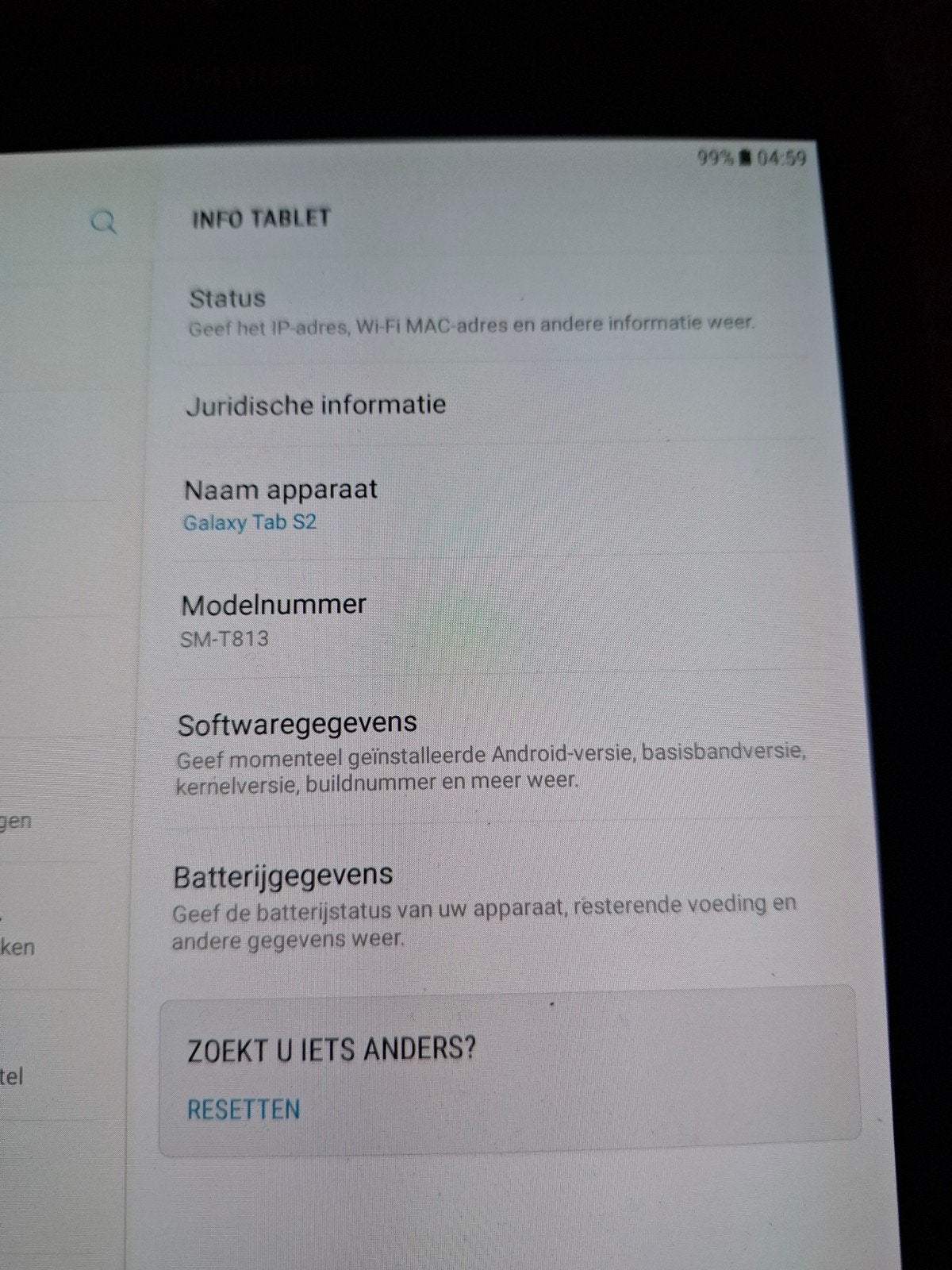 Samsung Galaxy Tab S2 SM-T813 32GB Zwart, Computers en Software, 32 GB, Zo goed als nieuw, Samsung, Wi-Fi