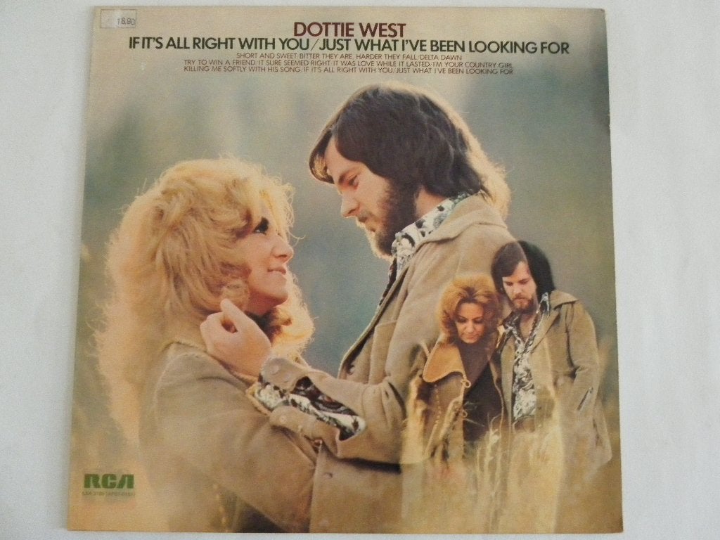 LP Dottie West - If It's All Right With You, LP, Gebruikt, Ophalen of Verzenden, 12 inch