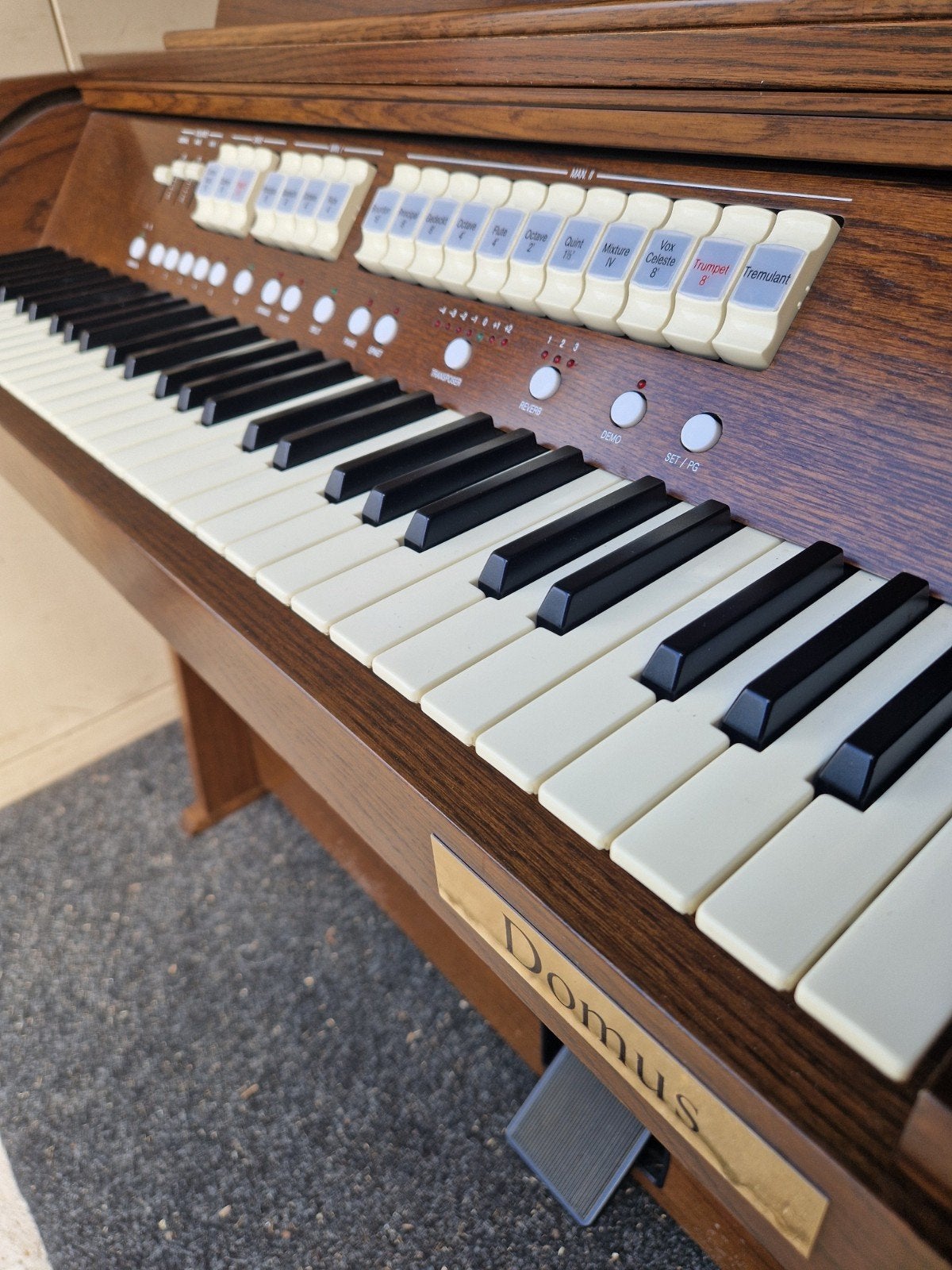 Orgel Domus jubileum 161, Muziek en Instrumenten, Ophalen, 2 klavieren, Orgel