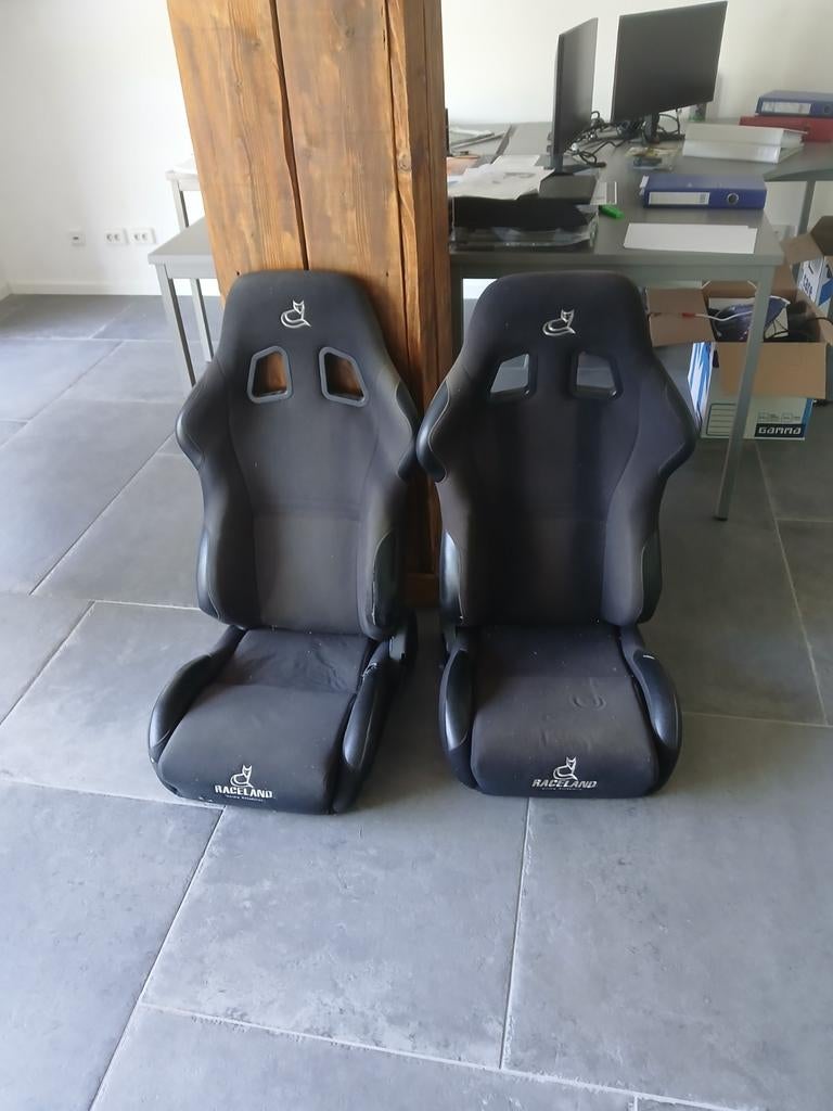 Raceland kuipstoelen rally cross, Ophalen