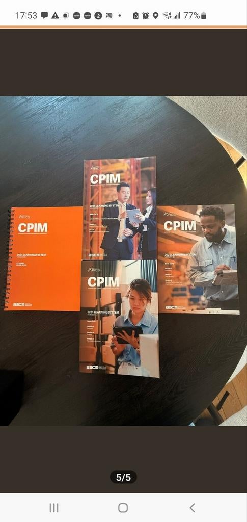 APICS CPIM 2024 Learning System, Ophalen