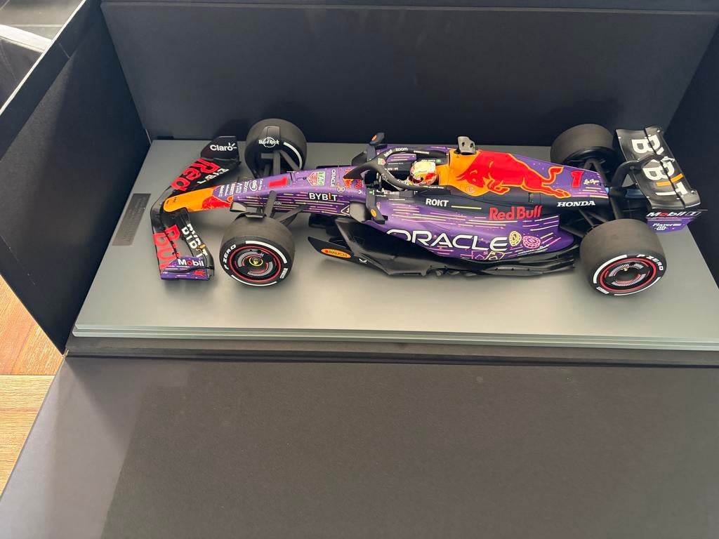 Oracle Red Bull Racing RB19 Max Verstappen Las Vegas GP, Ophalen of Verzenden, Nieuw, Auto