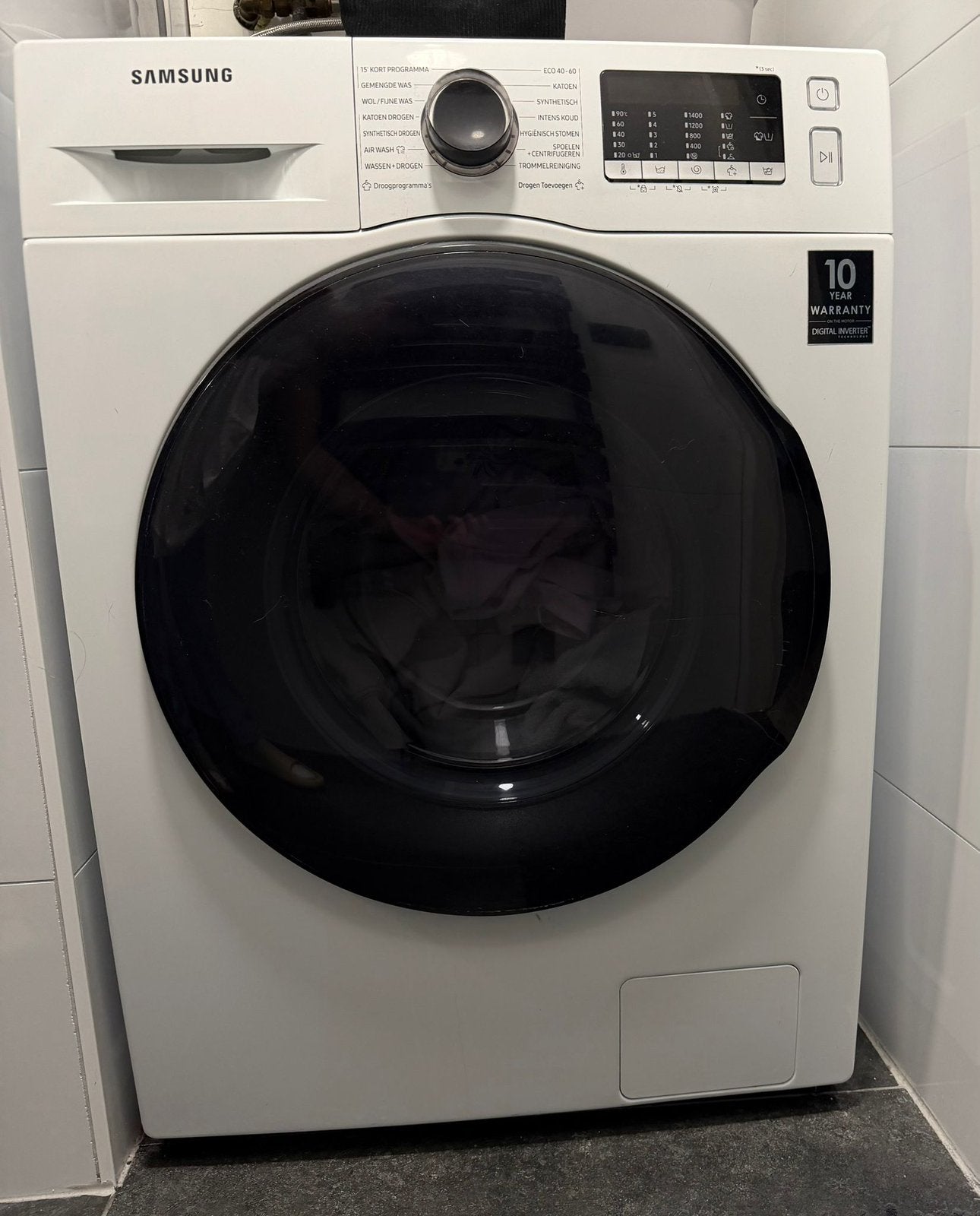 Samsung Wasmachine /droger 8kg - Zo goed als nieuw, 1200 tot 1600 toeren, 8 tot 10 kg, Ophalen of Verzenden, Zo goed als nieuw