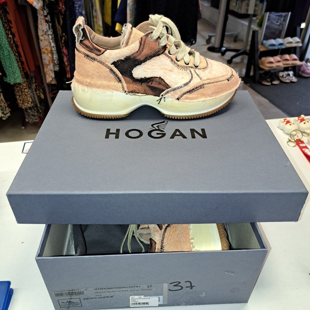 Hogan sneakers Chunky Patchwork nieuw in doos 37 49421, ., Ophalen of Verzenden, Roze, Hogan