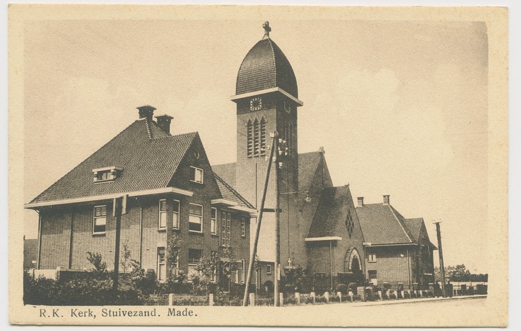Made kerk Stuivezand, Verzenden, 1960 tot 1980, Ongelopen, Noord-Brabant