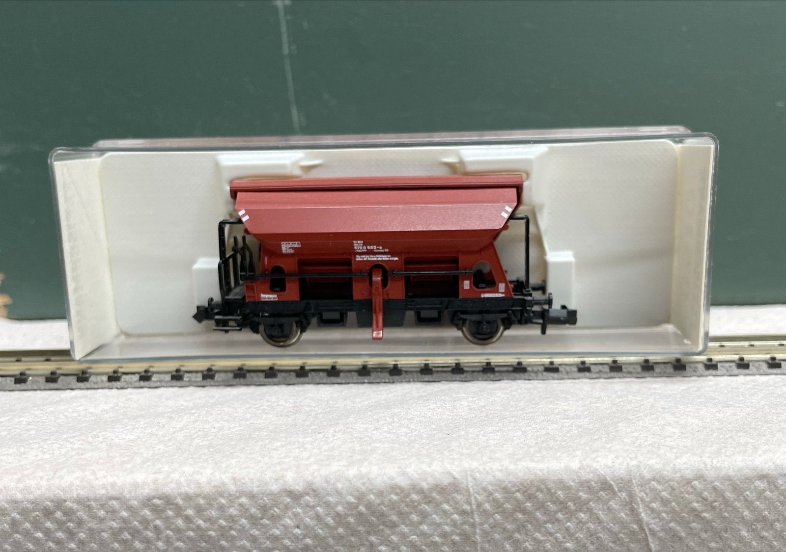 Fleischmann N Set van 3 zelf lossers wagon, Ophalen of Verzenden, Zo goed als nieuw, Wagon, Fleischmann