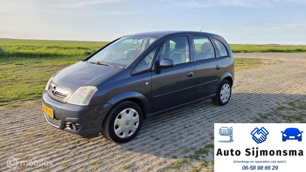 Opel Meriva 1.6-16V NIEUWE APK, Auto's, Opel, Bedrijf, Te koop, Meriva, ABS, Airbags, Airconditioning, Alarm, Centrale vergrendeling