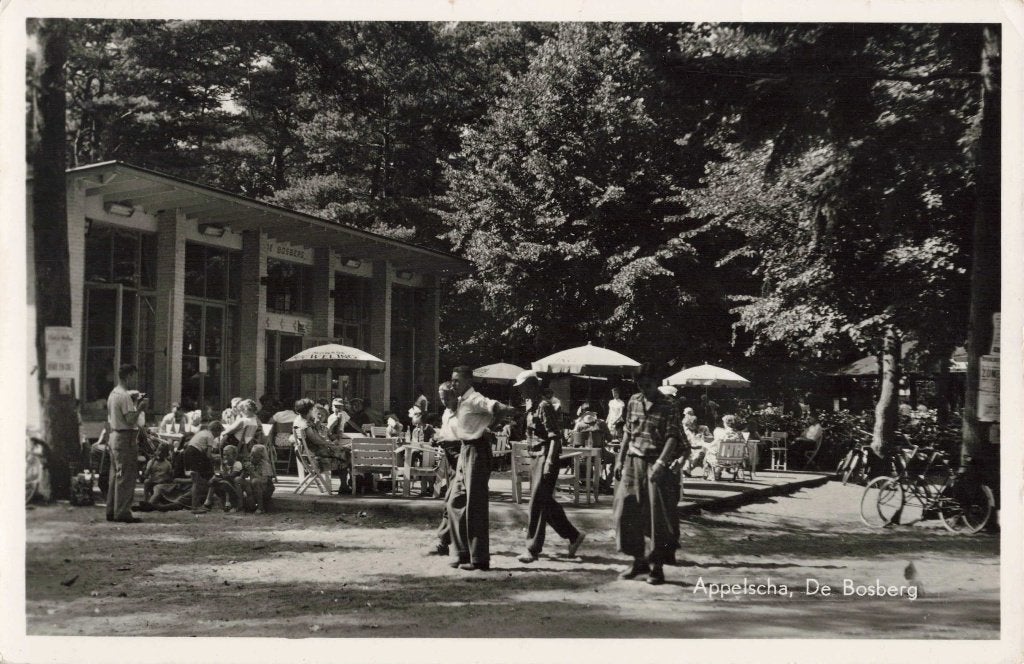 Appelscha Paviljoen De Bosberg L3053, Ophalen, 1940 tot 1960, Ongelopen, Friesland