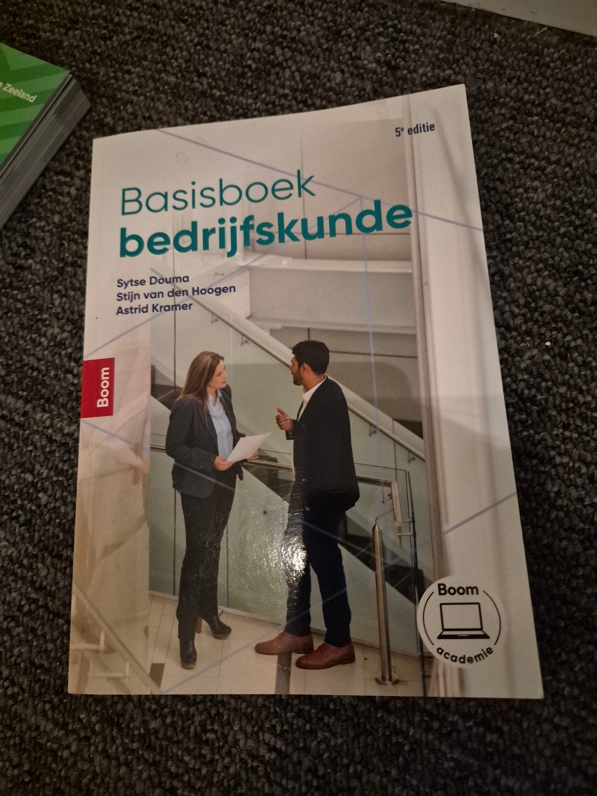 Basisboek Bedrijfskunde - 5e editie, Boeken, Sytse Douma, Stijn van den Hoogen, Astrid Kramer, Zo goed als nieuw, Gamma, HBO