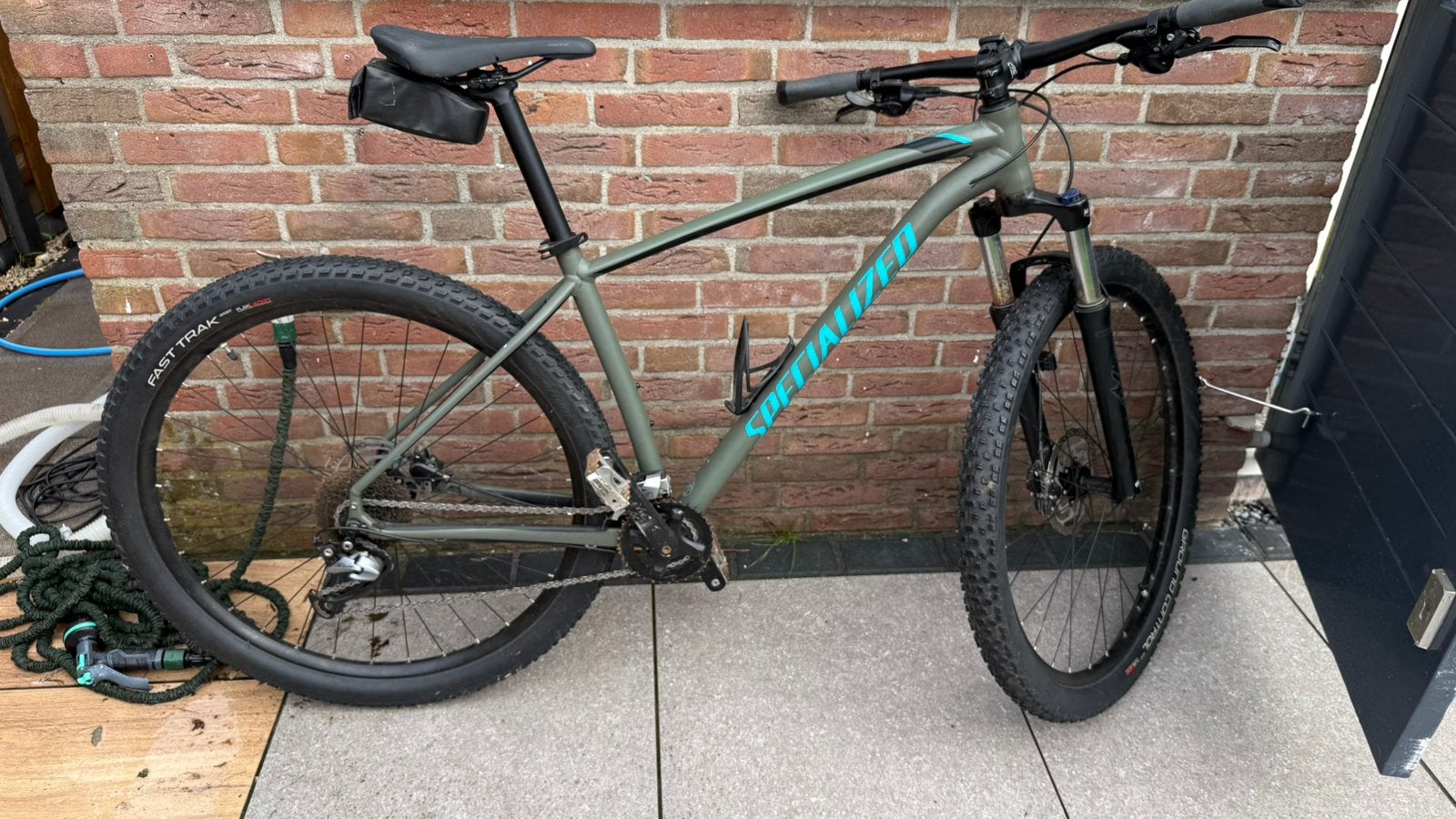 Specialized Rockhopper Mountainbike – 29 Inch – Matgroen, Zo goed als nieuw, Meer dan 20 versnellingen, Ophalen, Overige merken